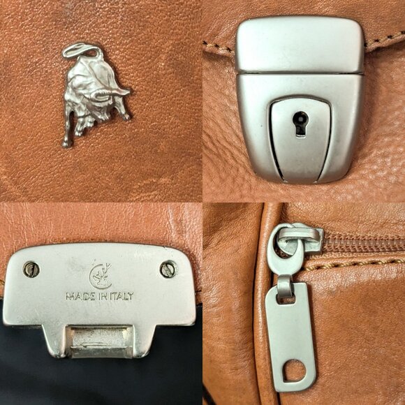 SCHEDONI Ferrari Lamborghini Leather Backpack - ULTRA RARE main image 14